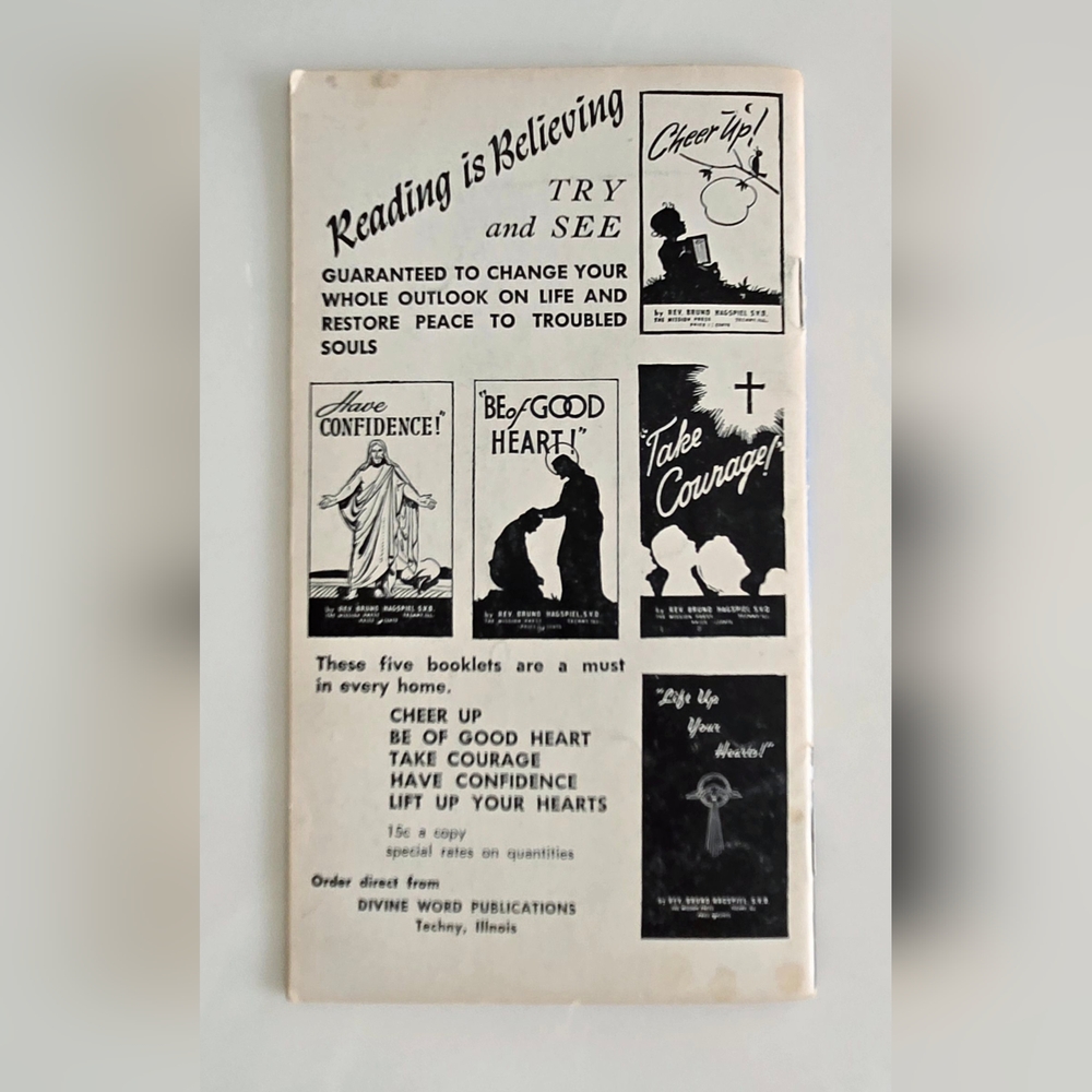 Have Confidence! 1957 by Rev. Bruno Hagspiel SVD (Booklet) - Picture 10 of 12